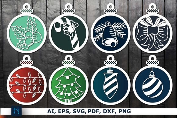 Download Layer Paper Christmas Balls SVG Bundle - Premium Resources