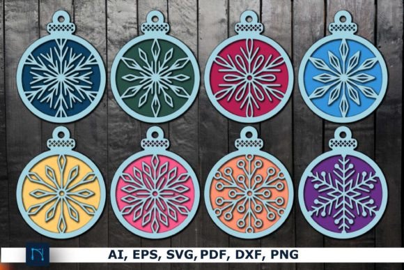 Download Layer Paper Christmas Balls SVG Bundle - Premium Resources