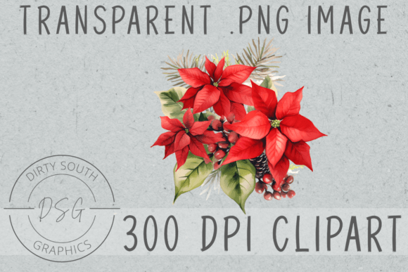 Download Christmas Poinsettia Arrangement - Premium Resources